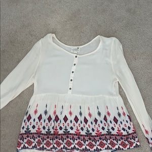 flowy long sleeve dress shirt